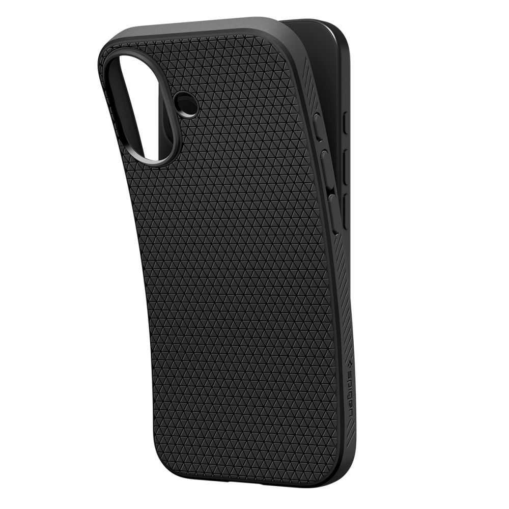 Case for Apple iPhone 17, Spigen, Liquid Air, Matte Black ACS10369