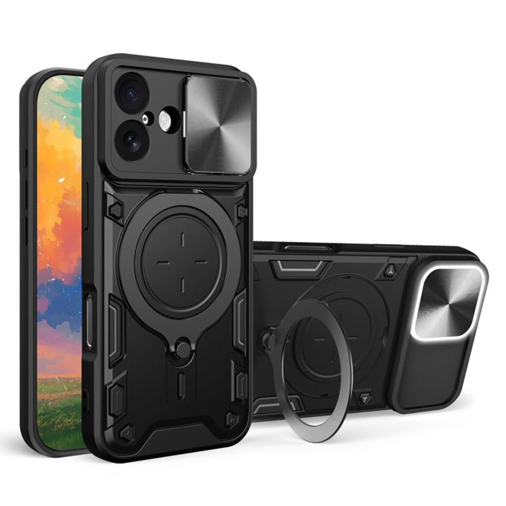 Case for Apple iPhone 17, Techsuit, CamGuard Pro, Black