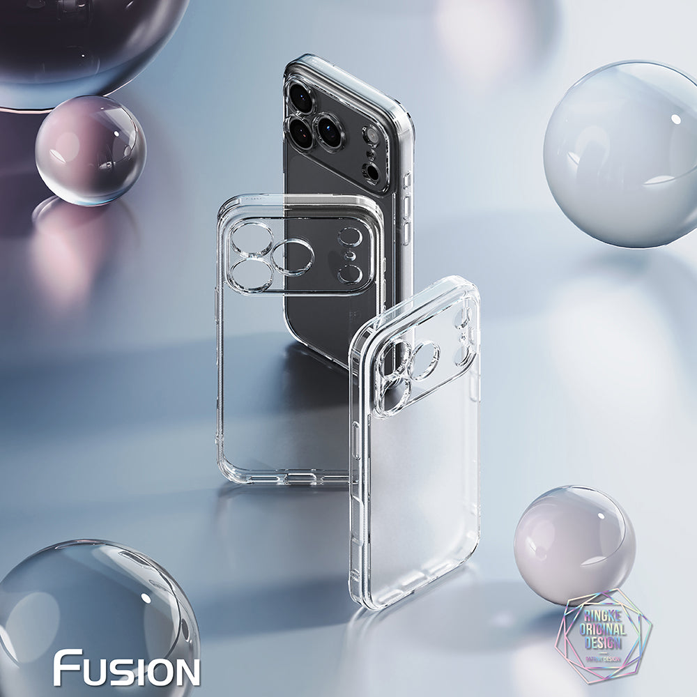 Case for Apple iPhone 18 Pro Max / 17 Pro Max, Ringke, Fusion, Transparent