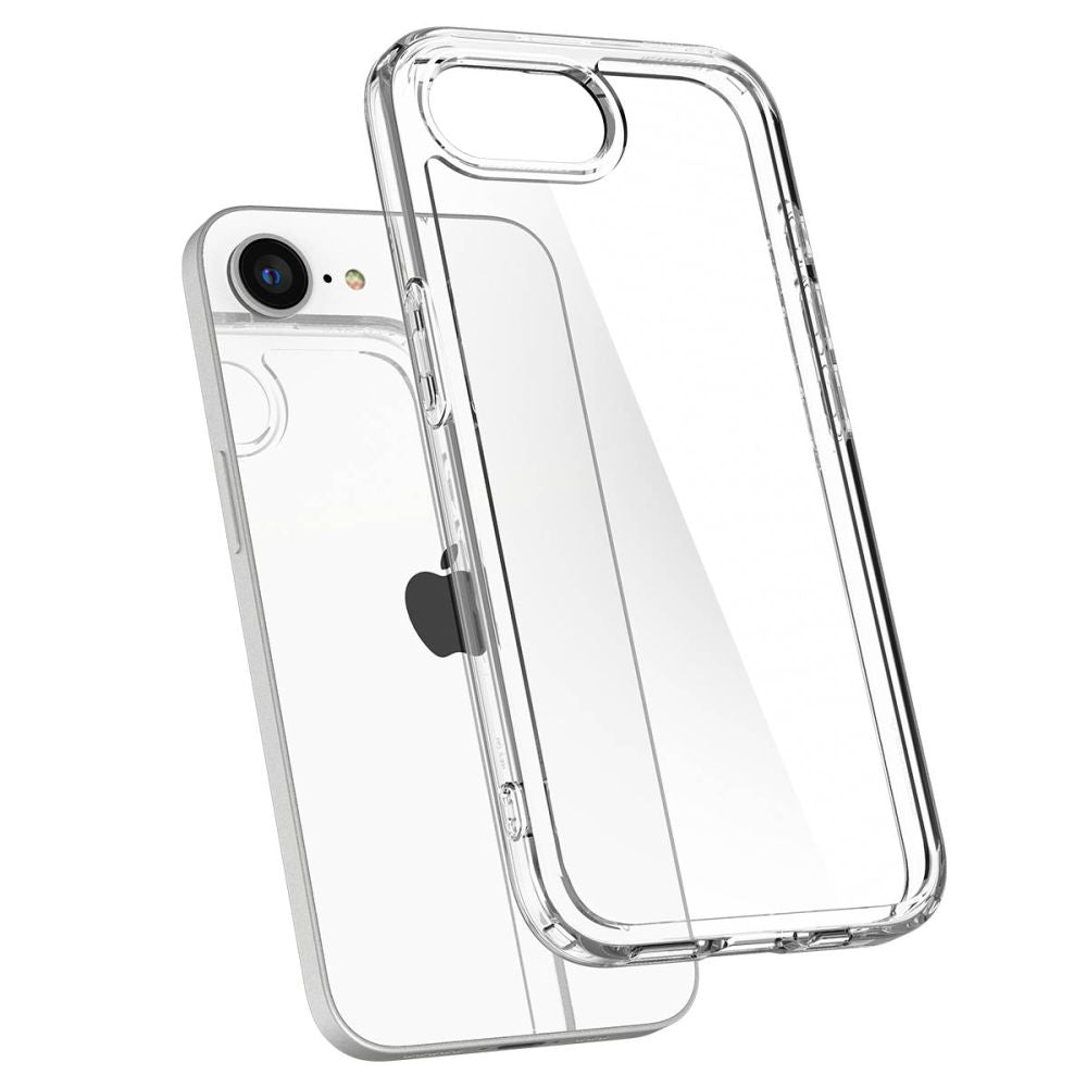 Case for Apple iPhone 17e / 16e, Spigen, Crystal Hybrid, Transparent ACS09160