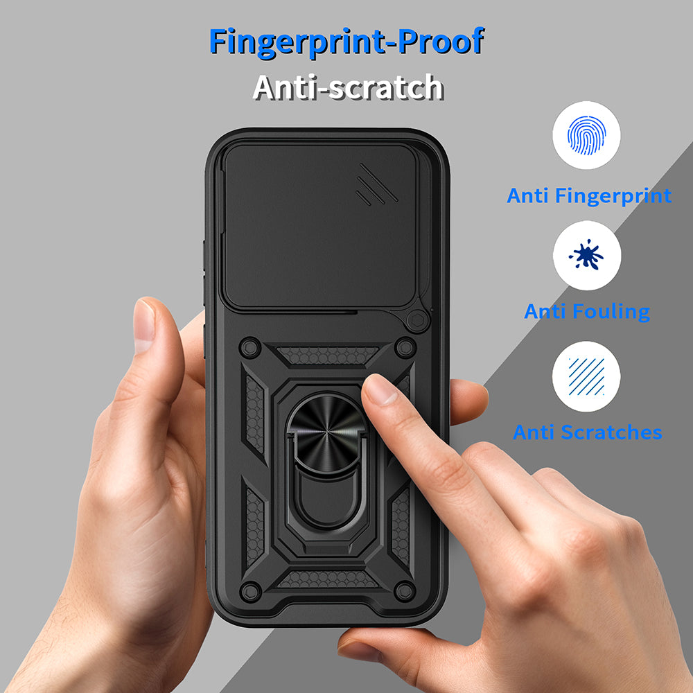 Case for Honor 600 Lite, Techsuit, CamShield, Green
