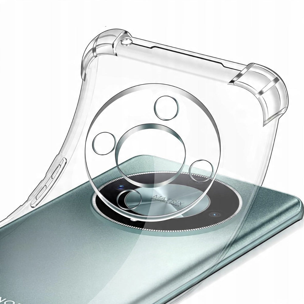 Case for Honor Magic8 Lite, Techsuit, Shockproof Clear, Transparent