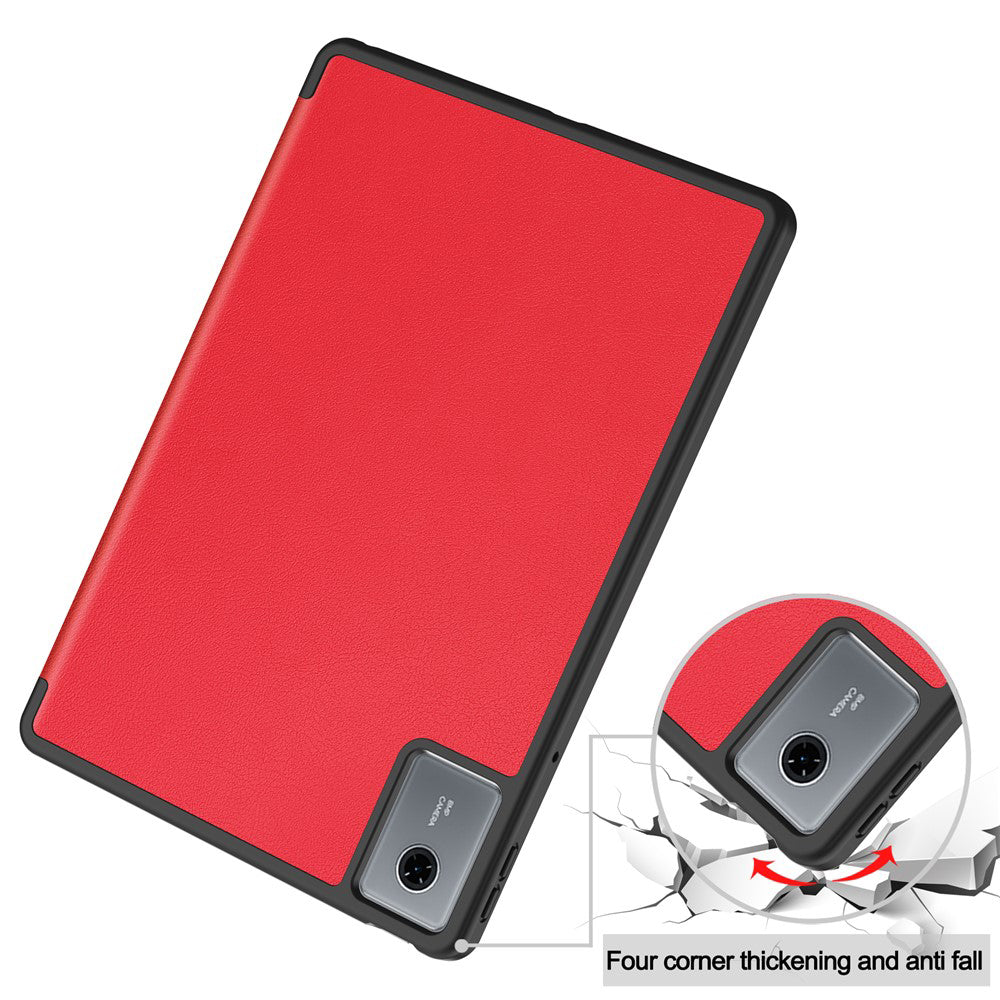 Case for Lenovo Idea Tab 11, Techsuit, FoldPro, Red