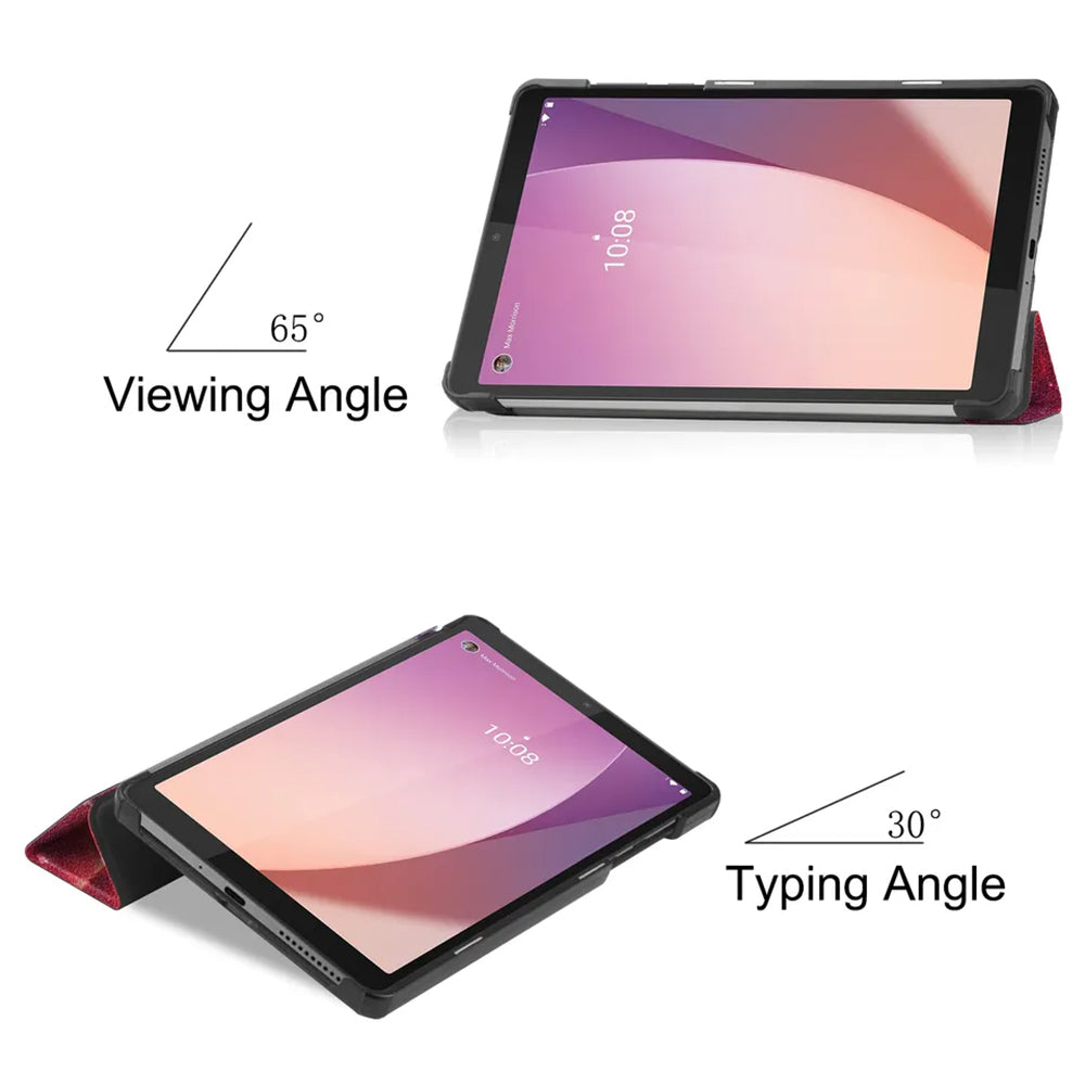 Case for Lenovo Tab M8 (4th Gen), Techsuit, FoldPro Urban Vibe, Multicolor