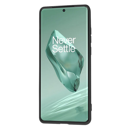 Case for OnePlus 12, Techsuit, SoftFlex, Black