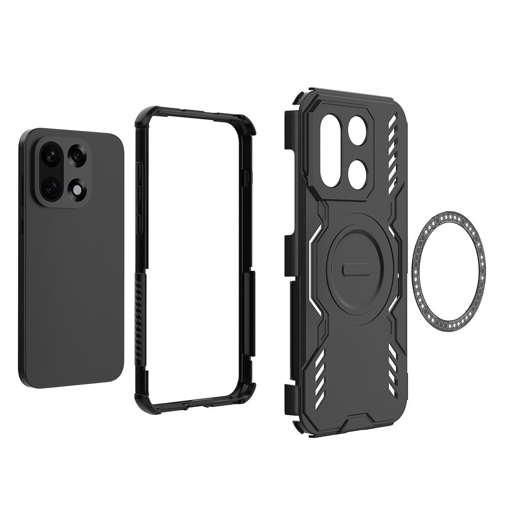 MagSafe Case for OnePlus 15, Techsuit, ArmorMag, Blue