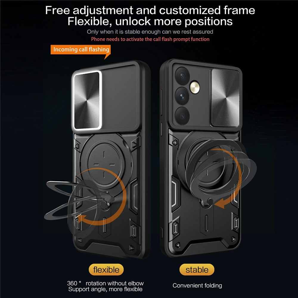 Case for OnePlus 15R, Techsuit, CamGuard Pro, Black