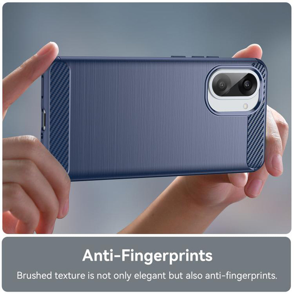 Case for OnePlus Nord CE5, Techsuit, Carbon, Blue