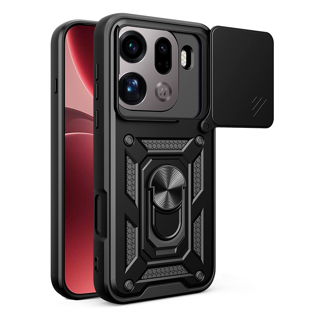 Case for Oppo Find X9 Pro, Techsuit, CamShield, Black