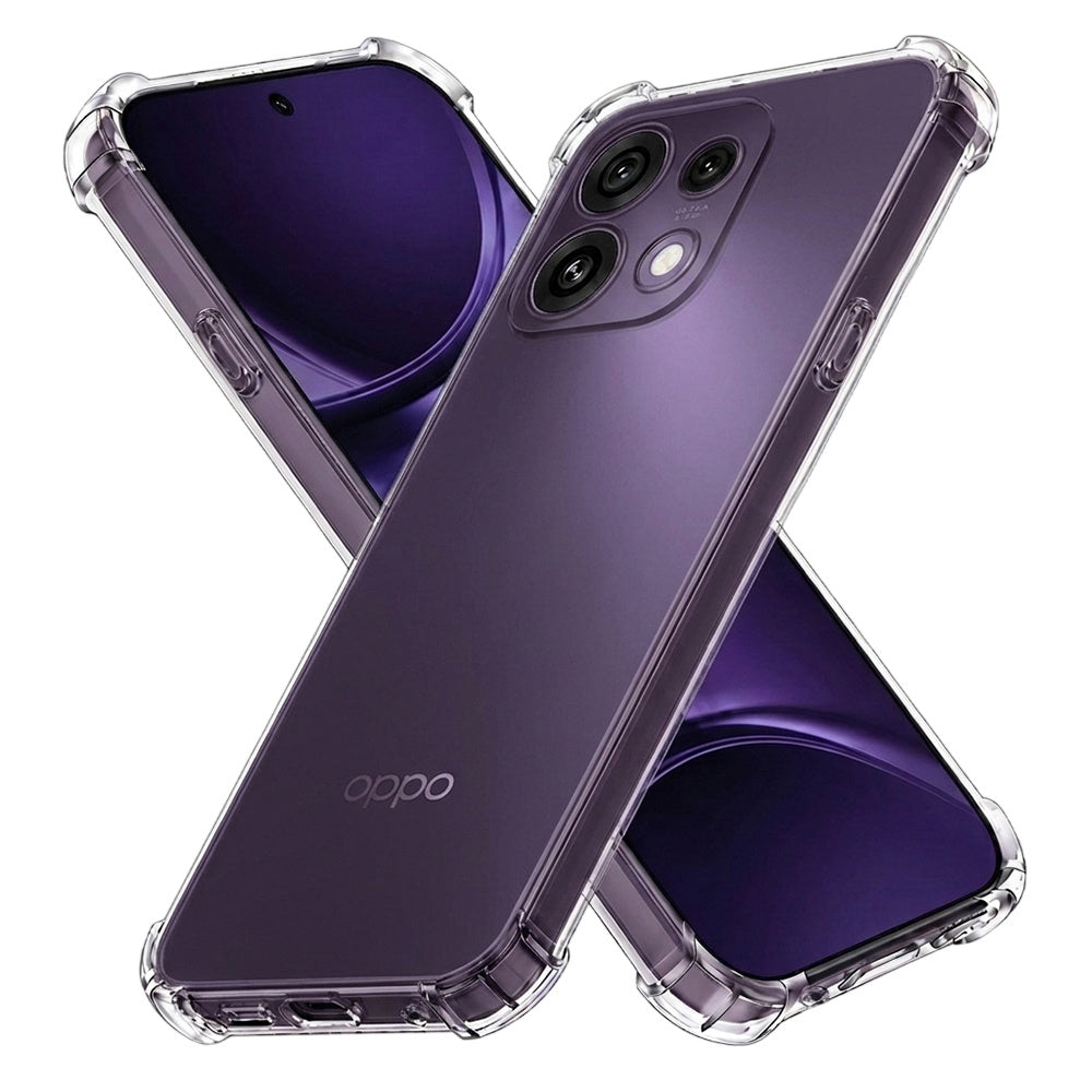 Case for Oppo Reno16 F / Reno16 FS, Techsuit, Shockproof Clear, Transparent