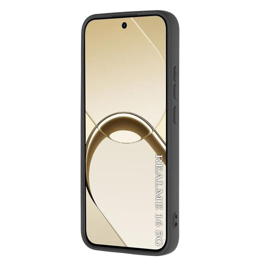 Case for Realme 16, Techsuit, SoftFlex, Black
