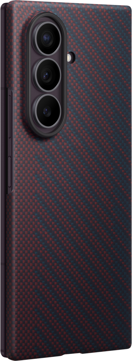 Case for Samsung Galaxy Z Fold8 Ultra F976, Carbon Magnet Case, Red EF-KF976SREGWW