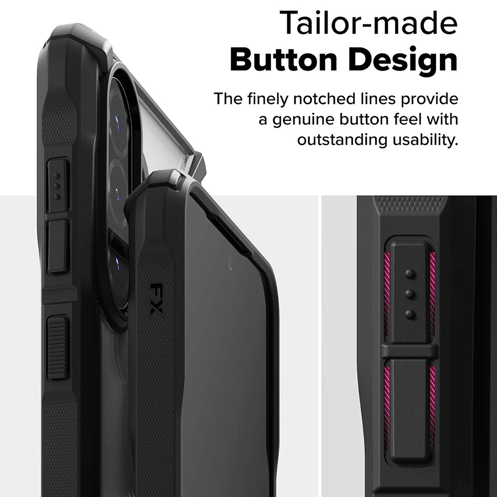 Case for Samsung Galaxy A56 A566 / A36 A366, Ringke, Fusion X, Black