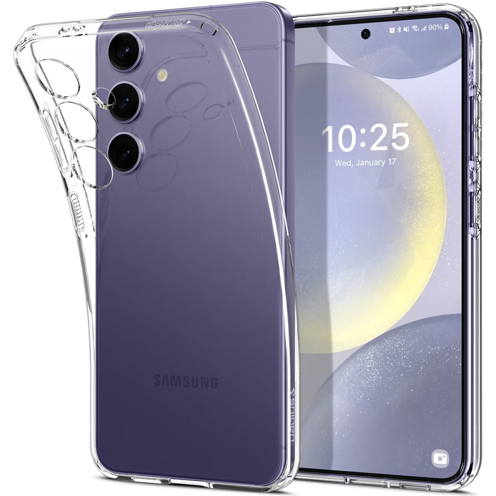 Case for Samsung Galaxy S24 S921, Spigen, Liquid Crystal, Transparent ACS07343