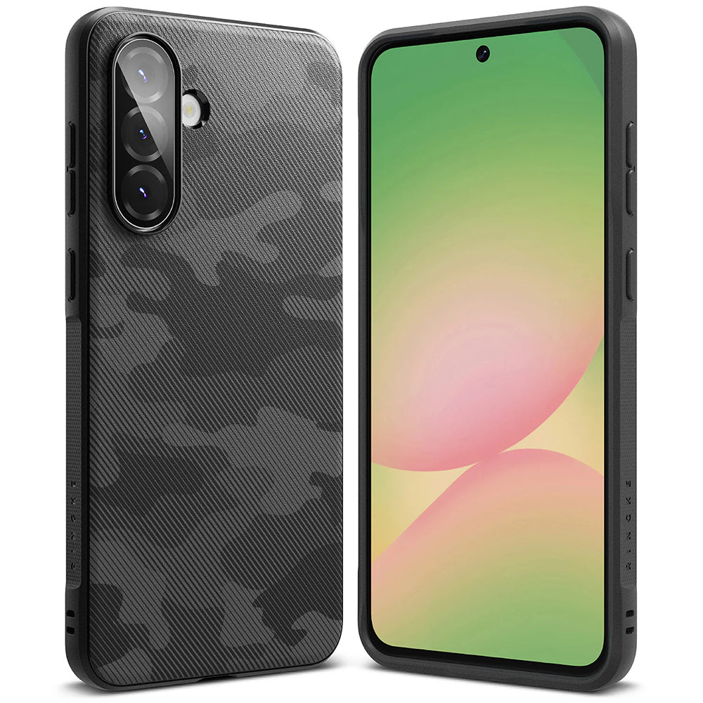 Case for Samsung Galaxy A56 A566 / A36 A366, Ringke, Onyx Camo, Black