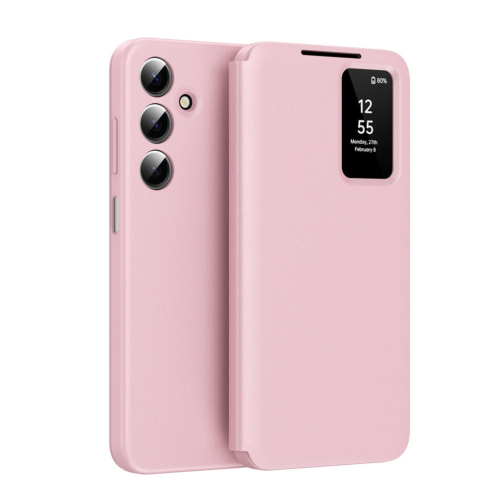 Case for Samsung Galaxy A17 4G / A17 5G / A26 A266, Techsuit, SmartView, Pink