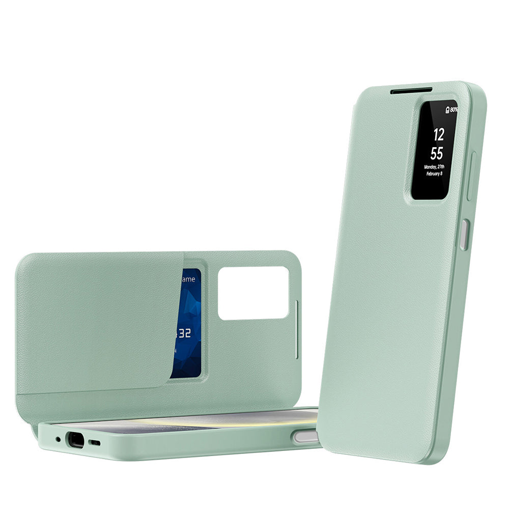 Case for Samsung Galaxy A17 4G / A17 5G / A26 A266, Techsuit, SmartView, Green