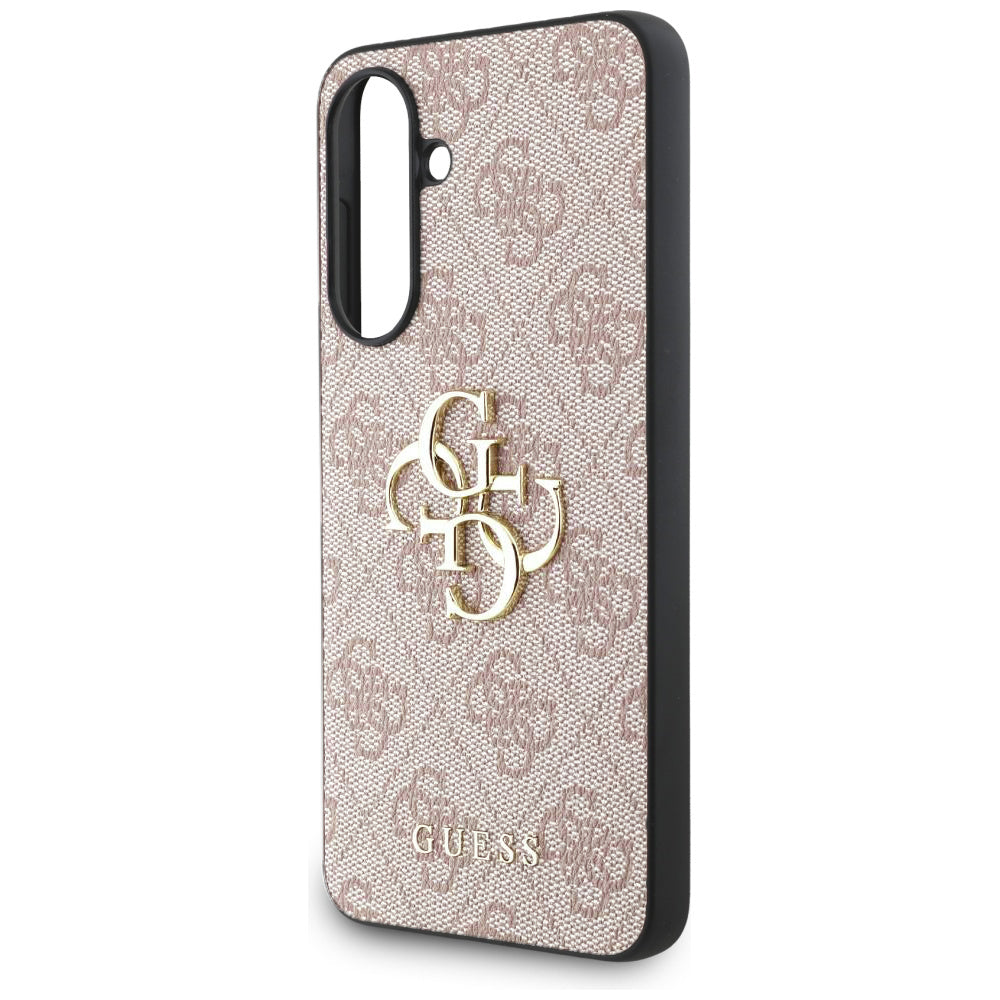 Case for Samsung Galaxy A36 A366, Guess, 4G Big Logo, Pink
