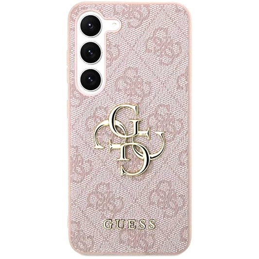 Case for Samsung Galaxy A55 5G A556, Guess, 4G Big Logo, Pink