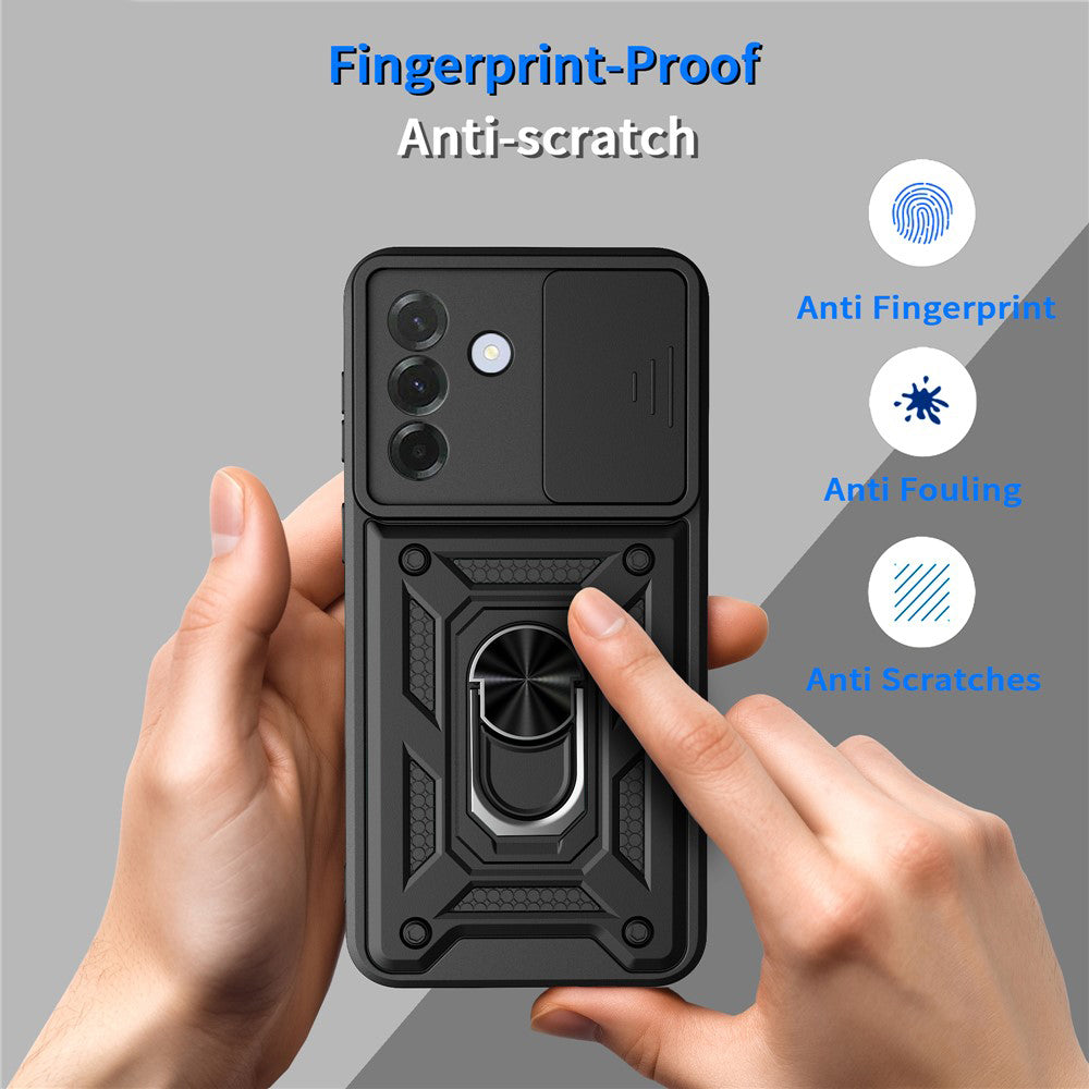 Case for Samsung Galaxy A57 5G, Techsuit, CamShield, Black