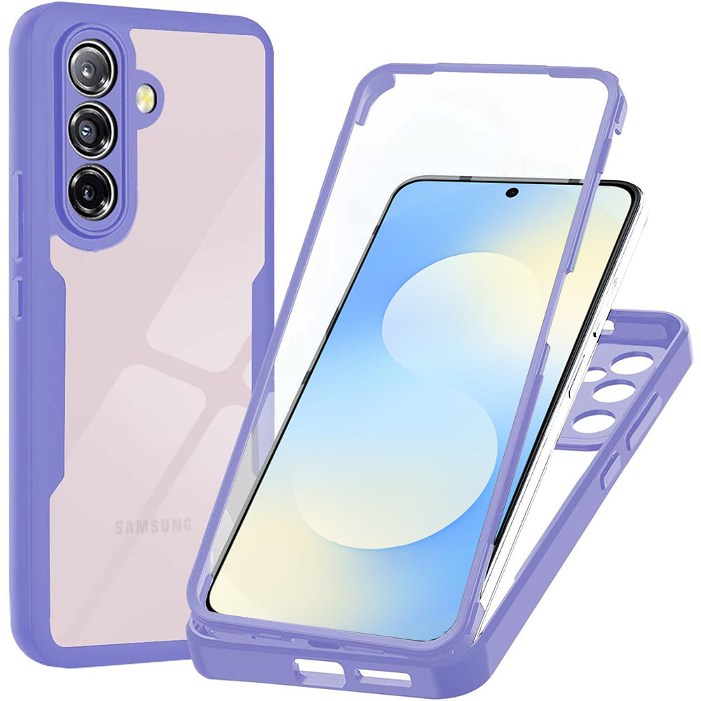 Case for Samsung Galaxy A57 5G, Techsuit, ColorVerse 360, Purple