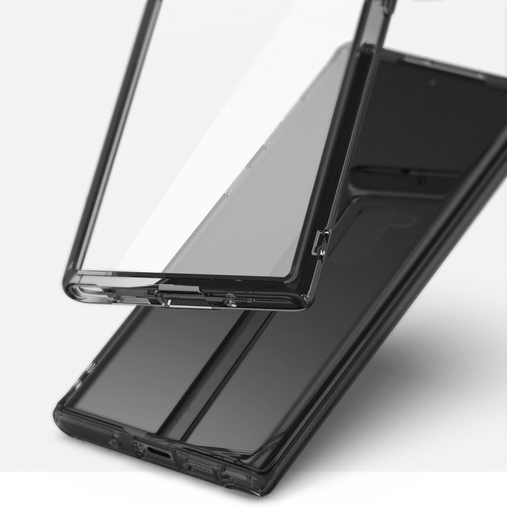 Case for Samsung Galaxy Note 10+ 5G N976 / Note 10+ N975, Ringke, Fusion, Transparent