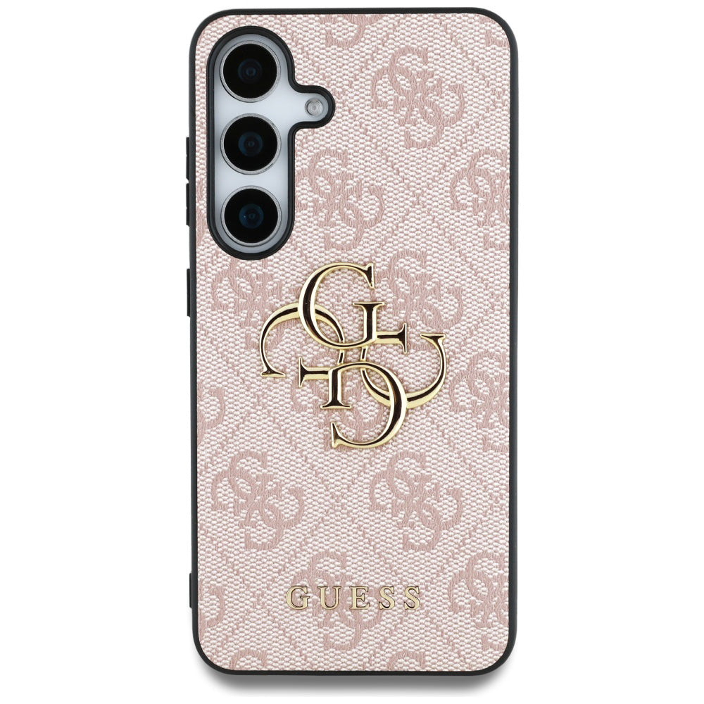 Case for Samsung Galaxy S25+ S936, Guess, 4G Big Logo, Pink