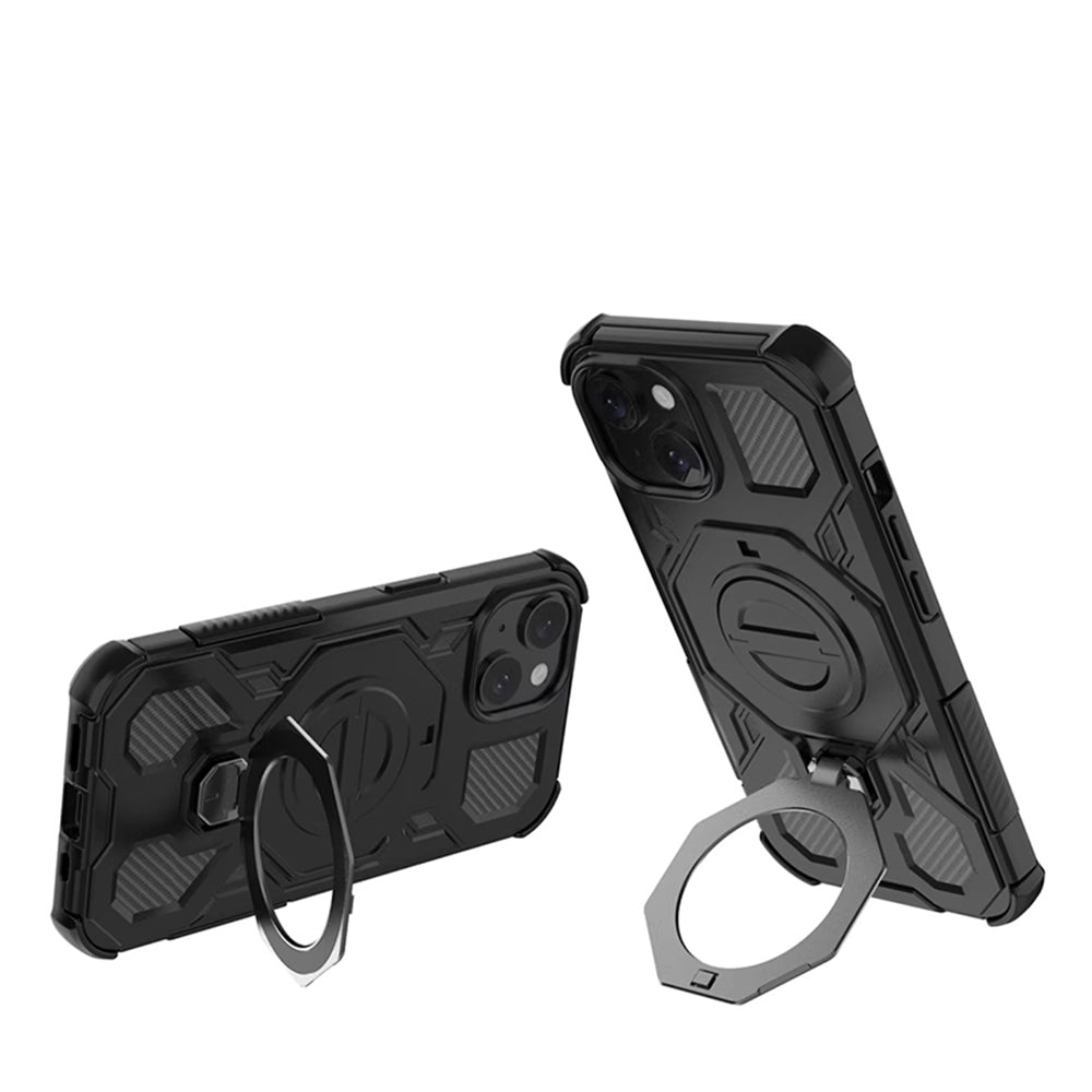 Case for Samsung Galaxy S26 Plus S947, Techsuit, Carbon Shield Pro, Smoke