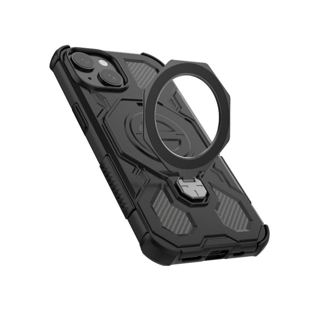 Case for Samsung Galaxy S26 Plus S947, Techsuit, Carbon Shield Pro, Smoke