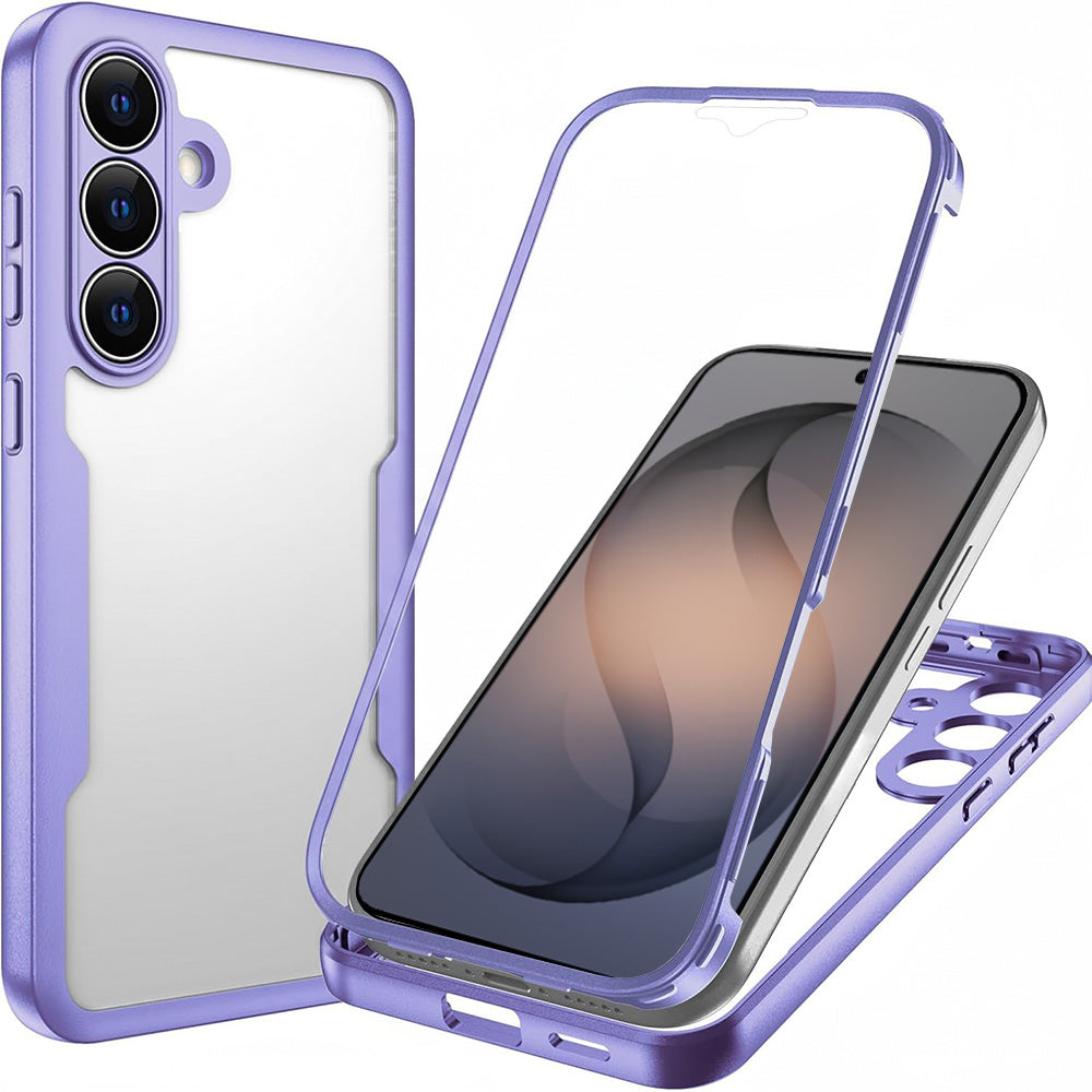Case for Samsung Galaxy S26 S942, Techsuit, ColorVerse 360, Purple