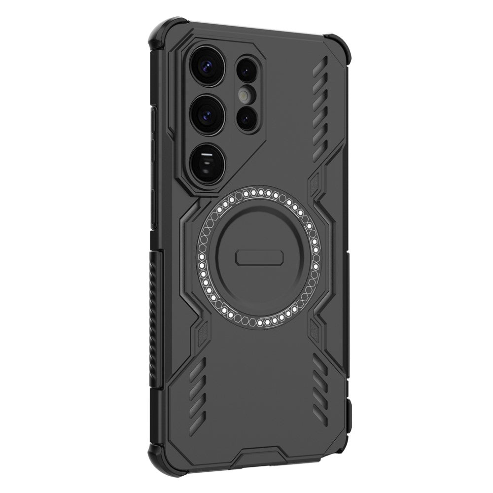 MagSafe Case for Samsung Galaxy S26 Ultra S948, Techsuit, ArmorMag, Black