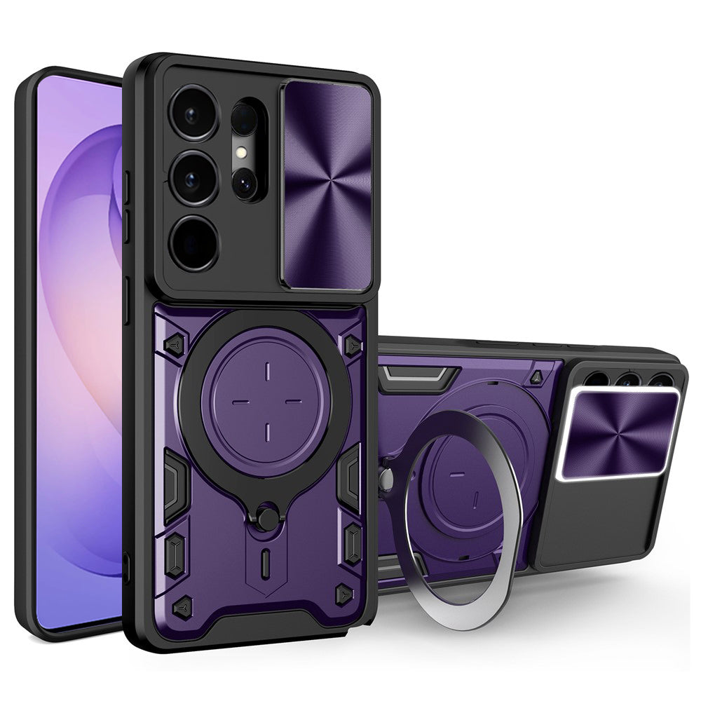 Case for Samsung Galaxy S26 Ultra S948, Techsuit, CamGuard Pro, Purple