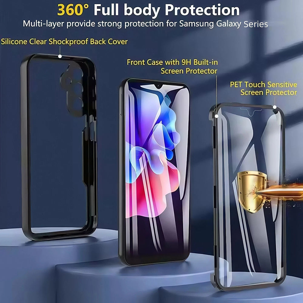 Case for Xiaomi 15T Pro, Techsuit, ColorVerse 360, Black