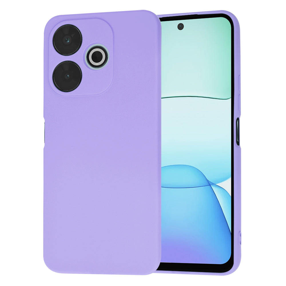 Case for Xiaomi Poco M6 4G / Redmi 13, Techsuit, SoftFlex, Light Purple