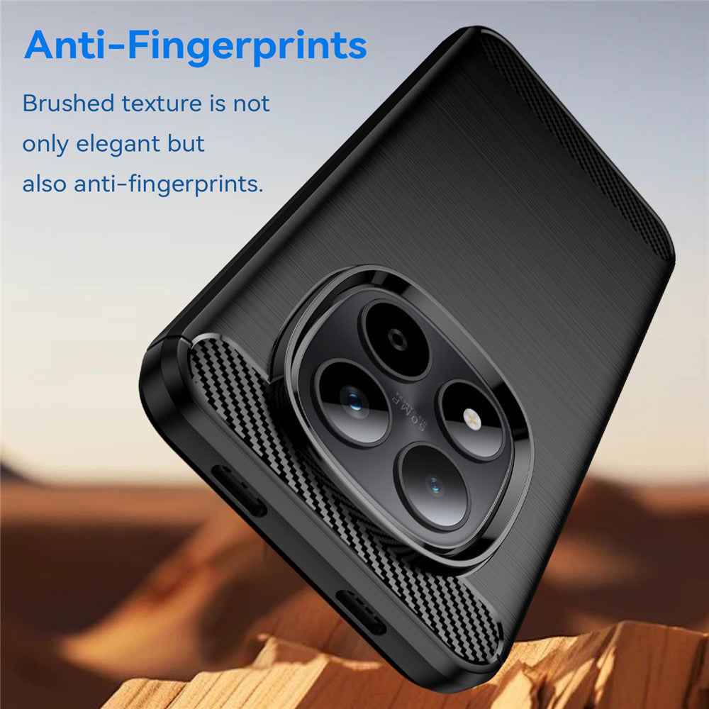 Case for Xiaomi Poco M8 Pro / Redmi Note 15 Pro+ 5G, Techsuit, Carbon, Black