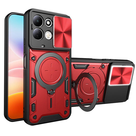 Case for Xiaomi Redmi 17 5G / 17 4G, Techsuit, CamGuard Pro, Red