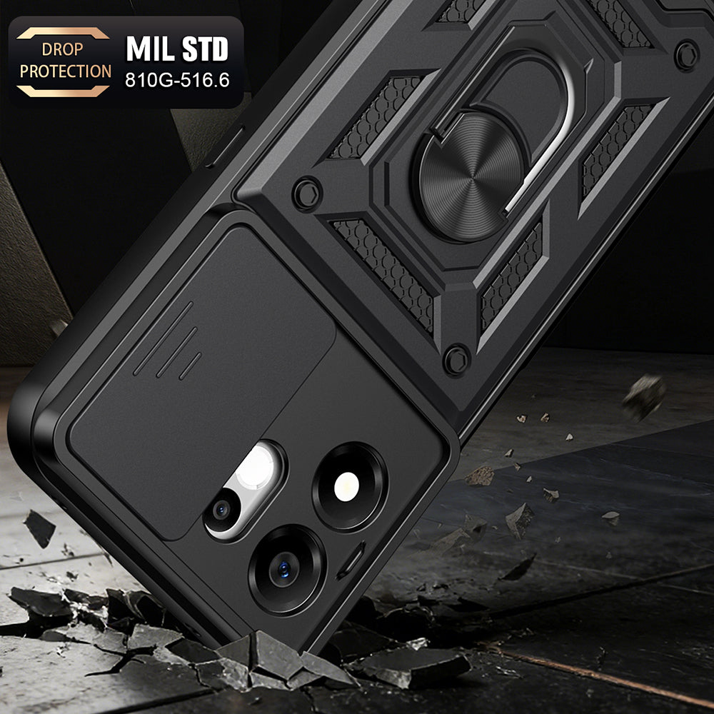 Case for Xiaomi Redmi 17 5G / 17 4G, Techsuit, CamShield, Blue