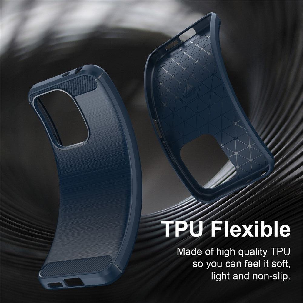 Case for Xiaomi Redmi 17 5G / 17 4G, Techsuit, Carbon, Blue