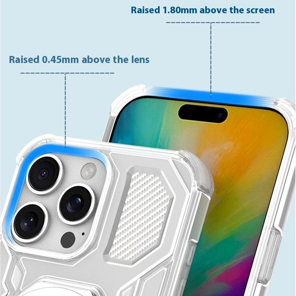Case for Xiaomi Redmi Note 15 Pro 5G, Techsuit, Carbon Shield Pro, Smoky