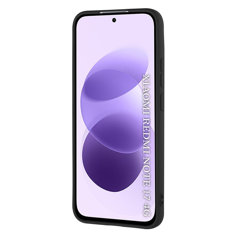 Case for Xiaomi Redmi Note 17 4G / Note 17 5G, Techsuit, SoftFlex, Black