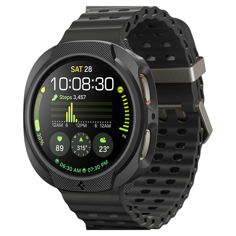 Spigen Liquid Air Case for Samsung Galaxy Watch9 / Watch8 44mm, Matte Black ACS09839