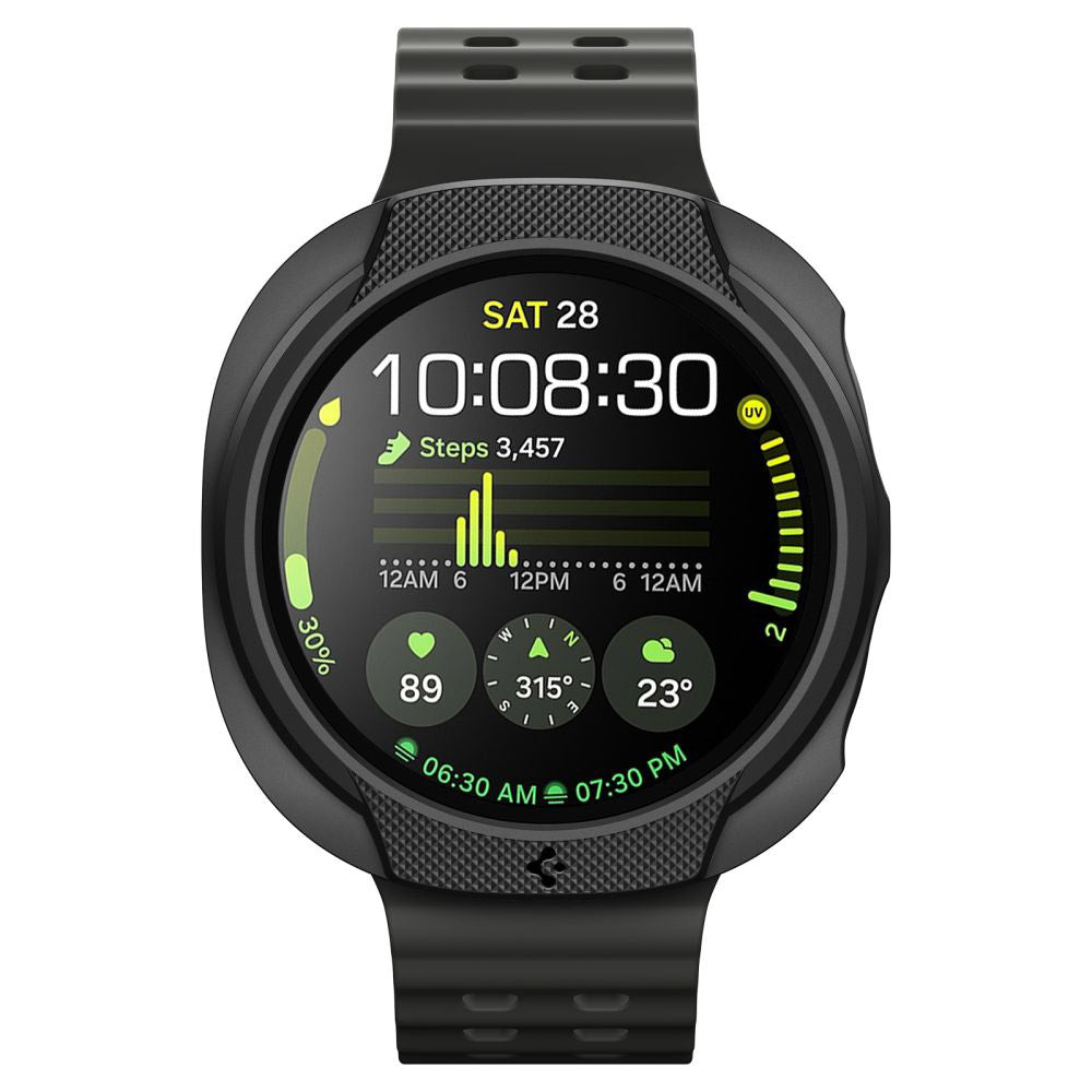 Spigen Liquid Air Case for Samsung Galaxy Watch9 / Watch8 44mm, Matte Black ACS09839
