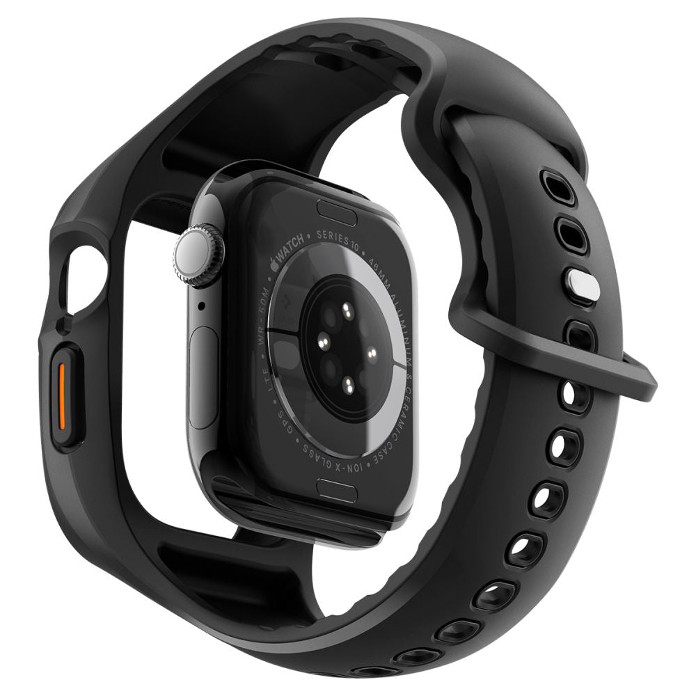 Spigen Liquid Air Pro Case for Apple Watch Series 10 / 11 46mm, Matte Black ACS09317