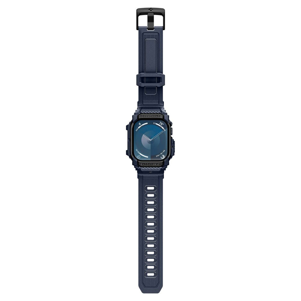 Spigen Rugged Armor Pro Case for Apple Watch Series 10 / 11 46mm, Navy Blue