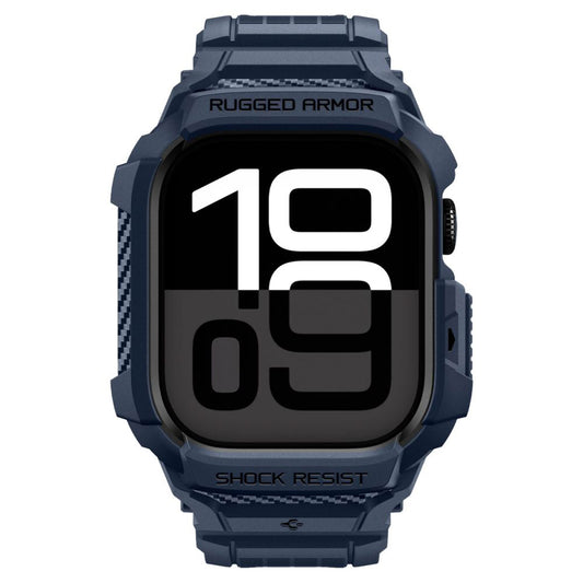 Spigen Rugged Armor Pro V2 Case for Apple Watch Series 10 / 11 42mm, Navy ACS10495