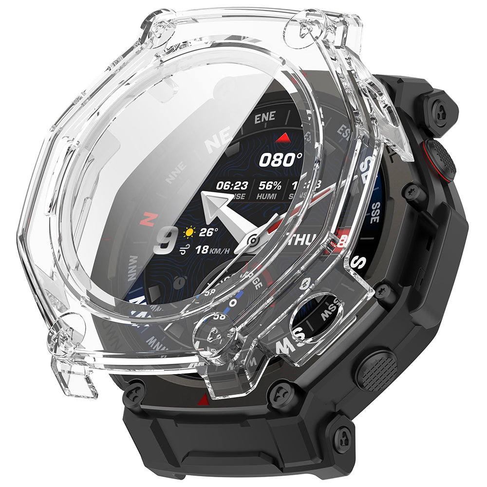Techsuit Defense360 Pro Case for Amazfit T-Rex 3 Pro 48mm, Transparent
