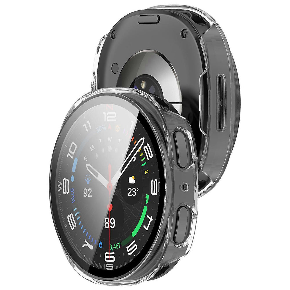 Techsuit Defense360 Pro Case for Samsung Galaxy Watch9 / Watch8 40mm, Transparent