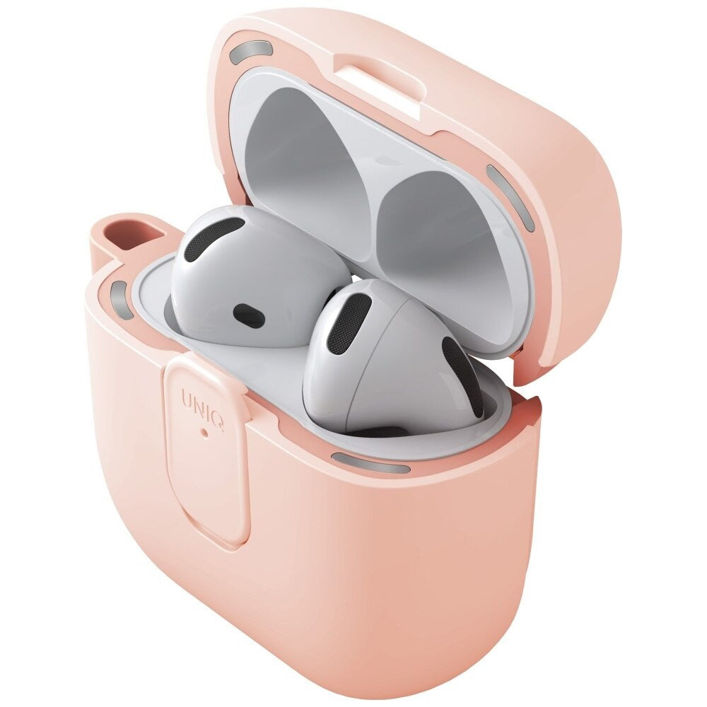 UNIQ Clyde Case for Apple AirPods 4, Coral