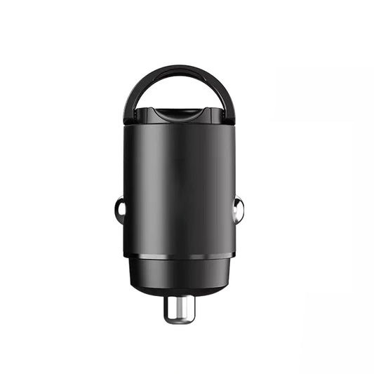 Techsuit C5 NanoVolt Car Charger, 30W, 3A, 1 x USB-C, Black