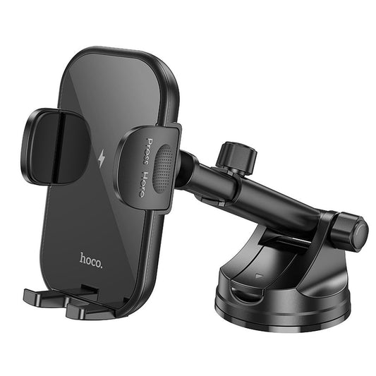 Wireless Car Charger HOCO HW5, 15W, 1.67A, Black